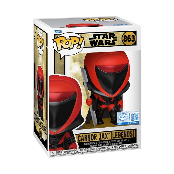 Star Wars - Carnor Jax (Legends) Pop! Vinyl Figure - Packshot 2