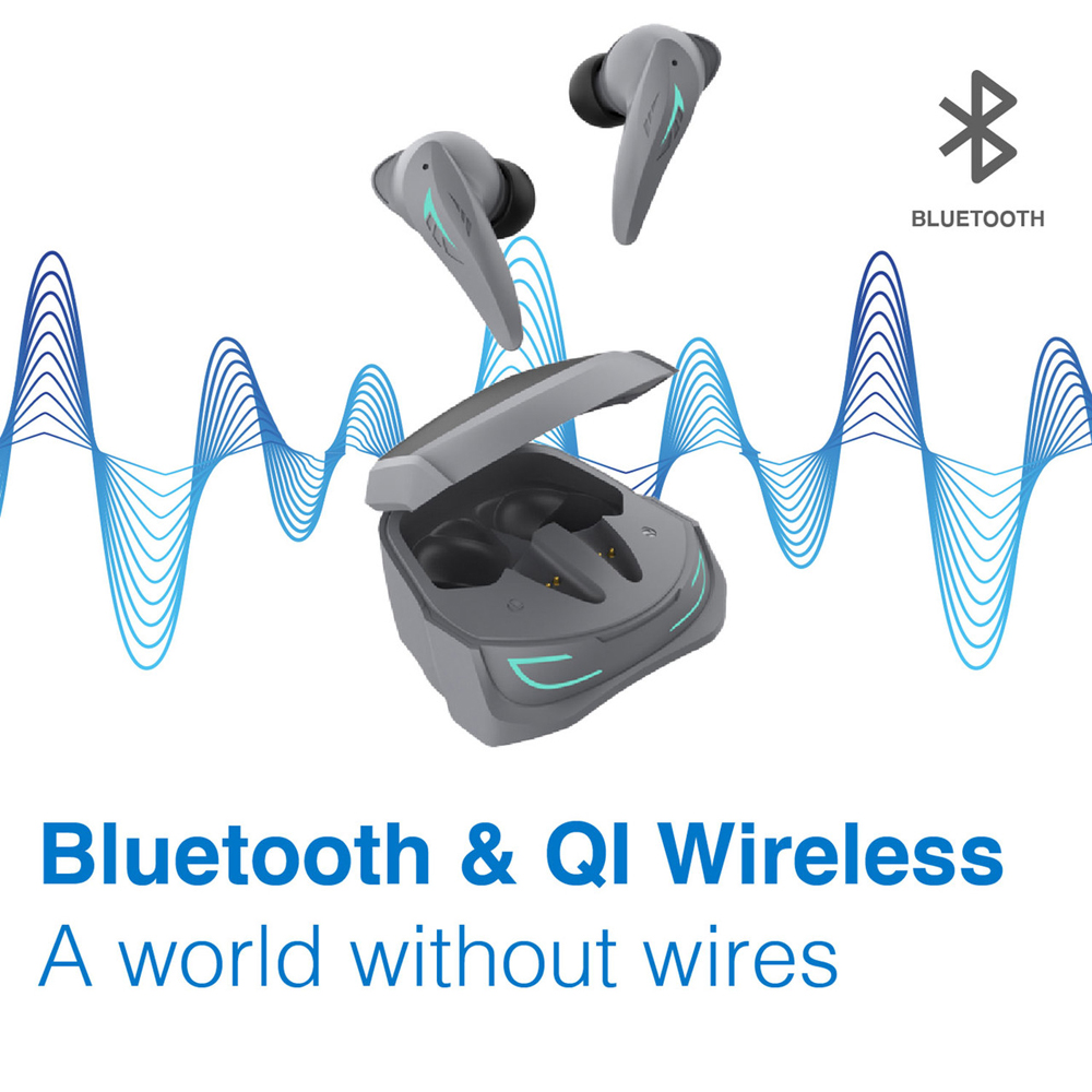Laser - Wireless Gaming ANC Earphones - Black - Packshot 5