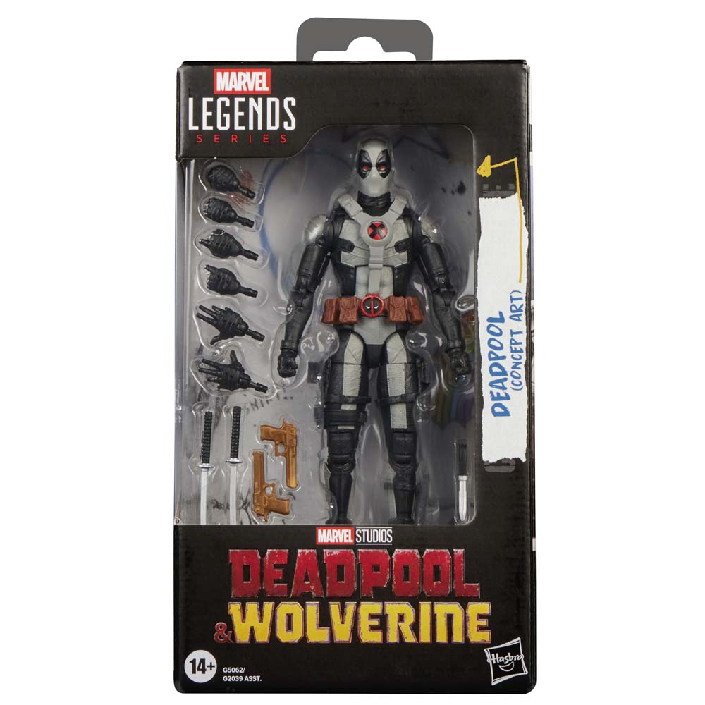 Marvel - Deadpool & Wolverine - Marvel Legends Series Deadpool (Concept Art) Action Figure - Packshot 2