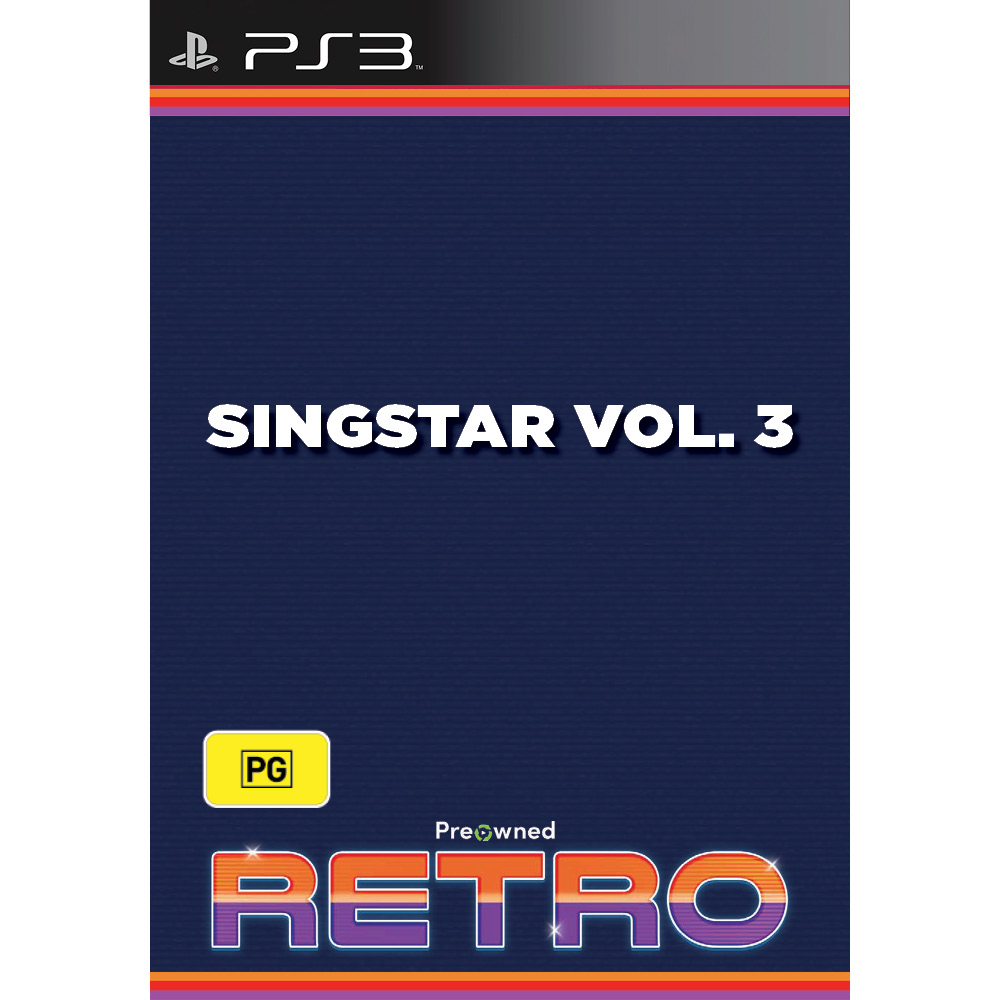 SingStar Vol. 3 - Packshot 1