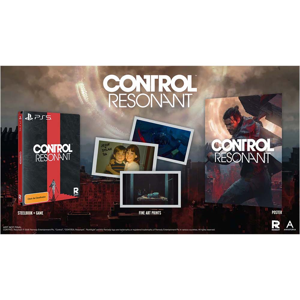 CONTROL Resonant - SteelBook Edition - Packshot 2
