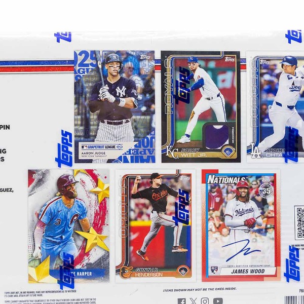 Topps - 2025 MLB Series 1 Baseball Super Box - Packshot 4