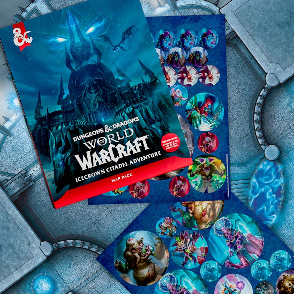 Dungeons & Dragons - World of Warcraft - Icecrown Citadel Adventure Map Pack - Packshot 2