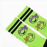 Teenage Mutant Ninja Turtles - Classic Turtles Faces Kids Sport Socks - Packshot 2