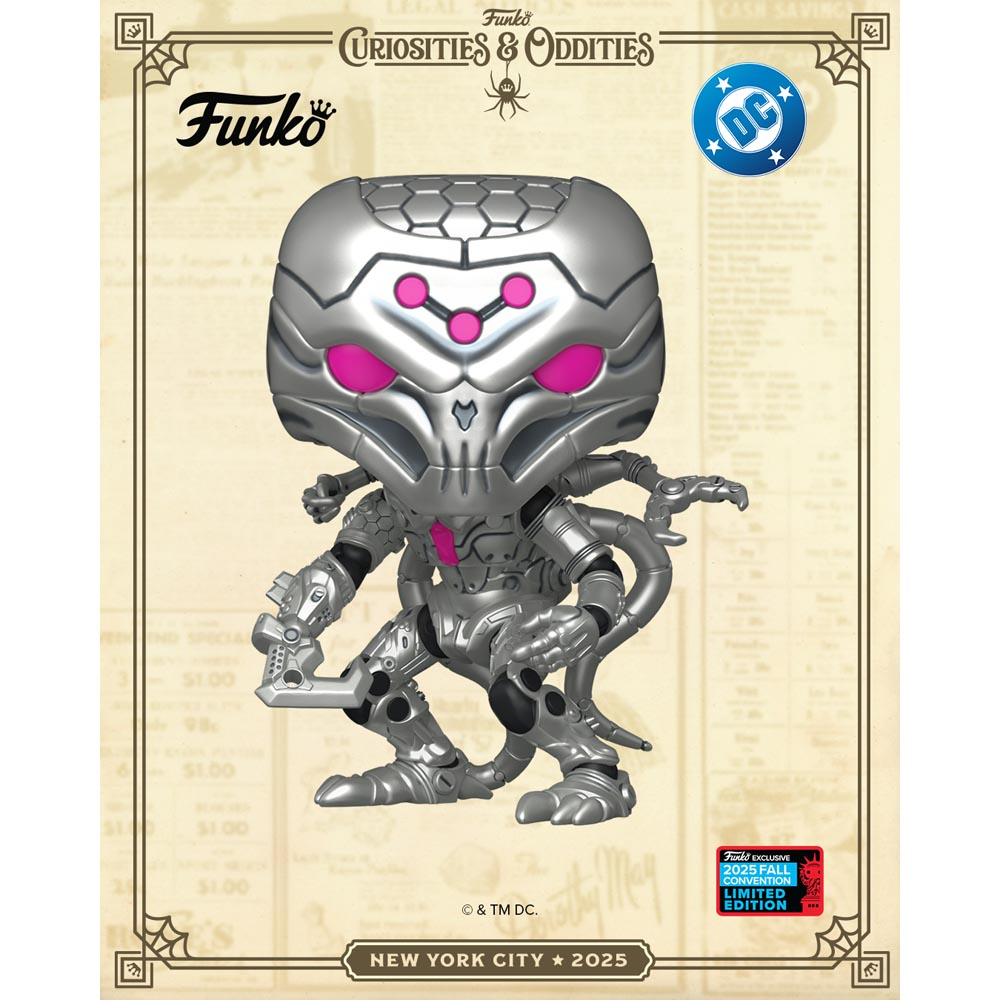 DC Comics - Brainiac NYCC 2025 Pop! Vinyl Figure - Toys and