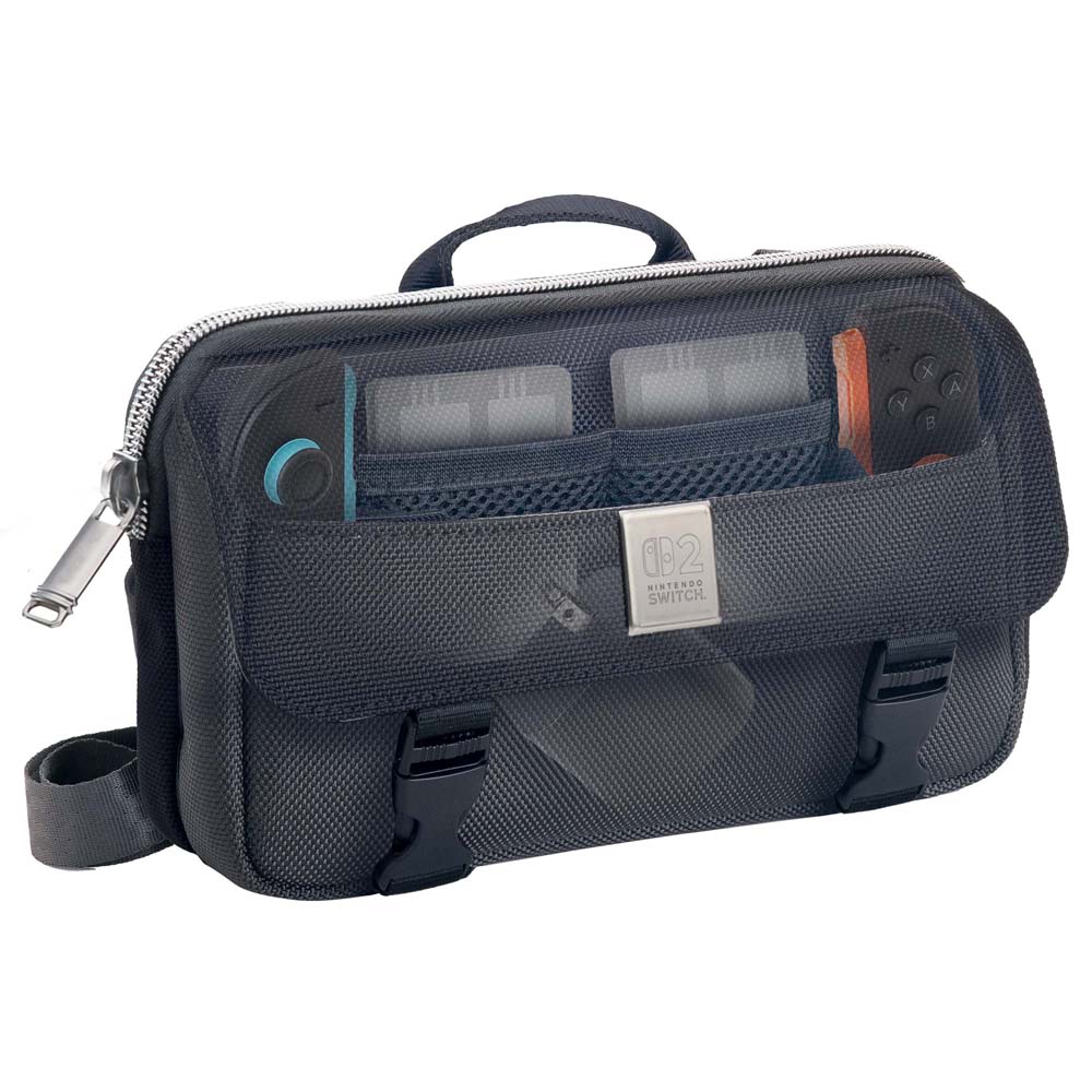 Game Traveler Deluxe Crossbody Bag for Nintendo Switch 2 - Black - Packshot 4