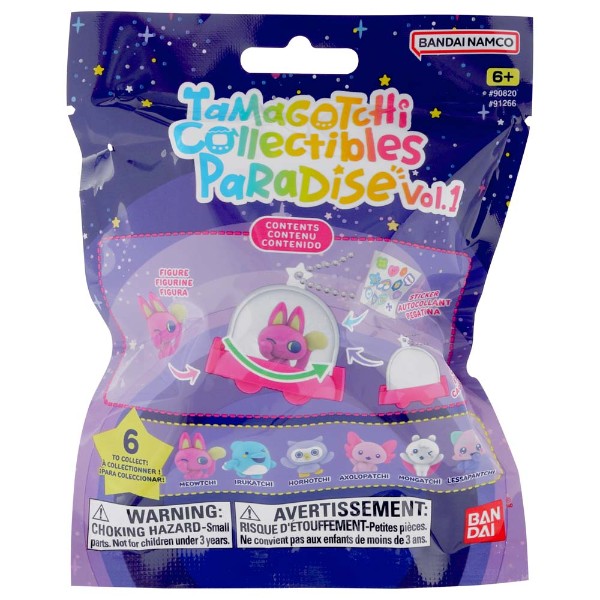 Tamagotchi  Collectibles - Paradise Vol.1 Figure Blind Bag (Single Bag) - Packshot 1