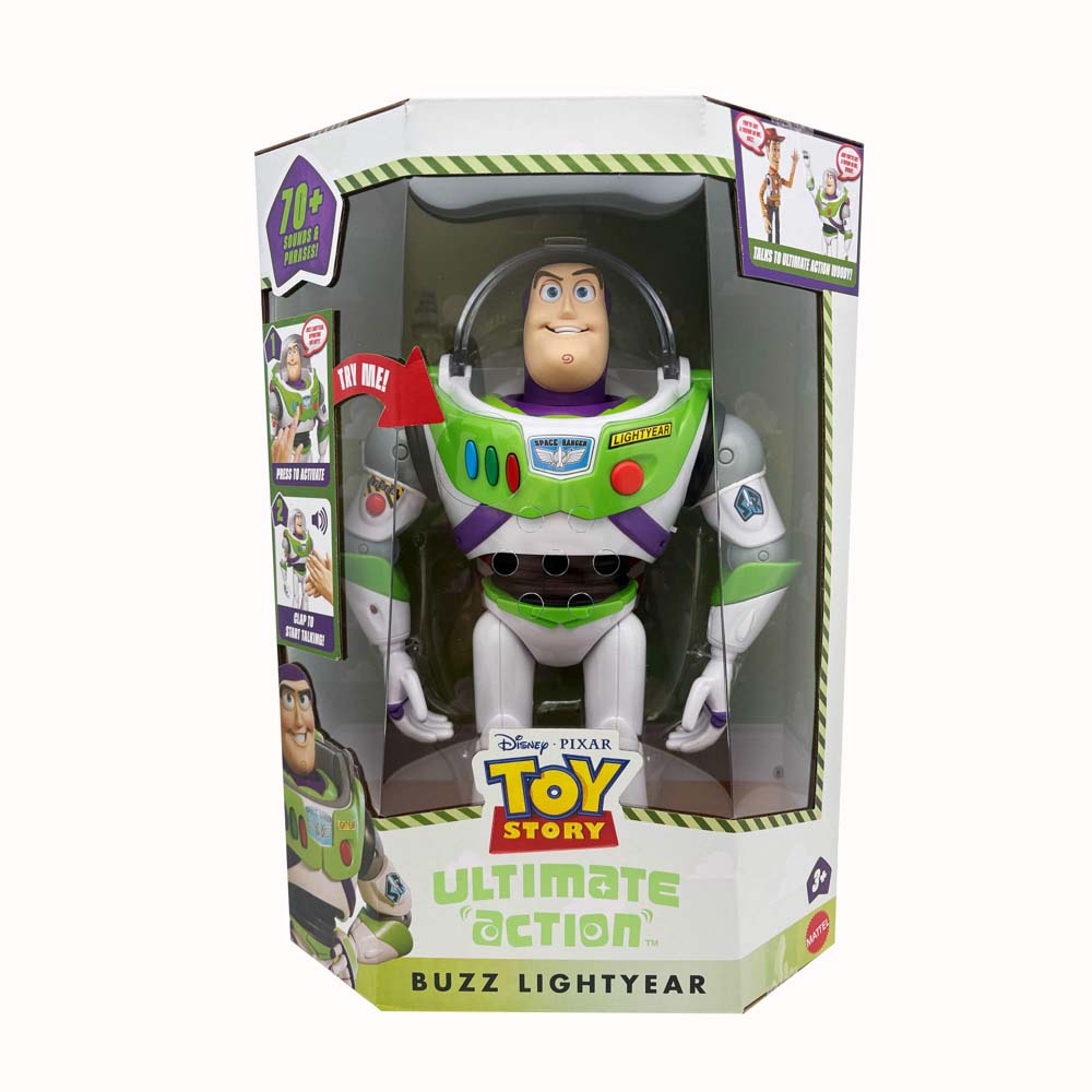 Pixar - Toy Story - Ultimate Action Buzz Lightyear Figure - Packshot 5