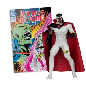 DC Comics - Justice League - Bloodwynd (Justice League #71) Red Platinum Edition Page Punchers 7" Action Figure with Comic Book