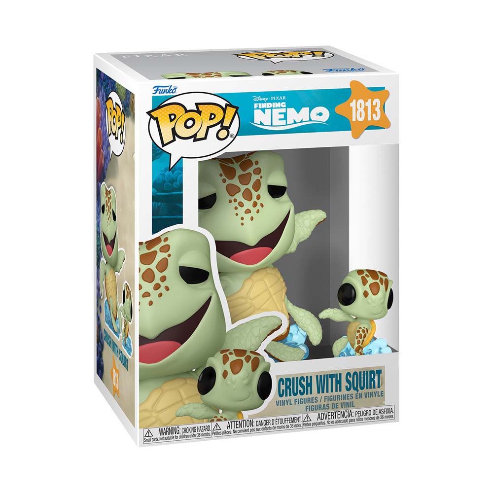 Disney - Finding Nemo - Buddy Crush with Squirt Pop! Vinyl Figure - Packshot 2