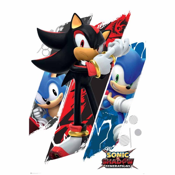 Sonic the Hedgehog – Shadow and Sonic (Slot #66) Poster - Packshot 1