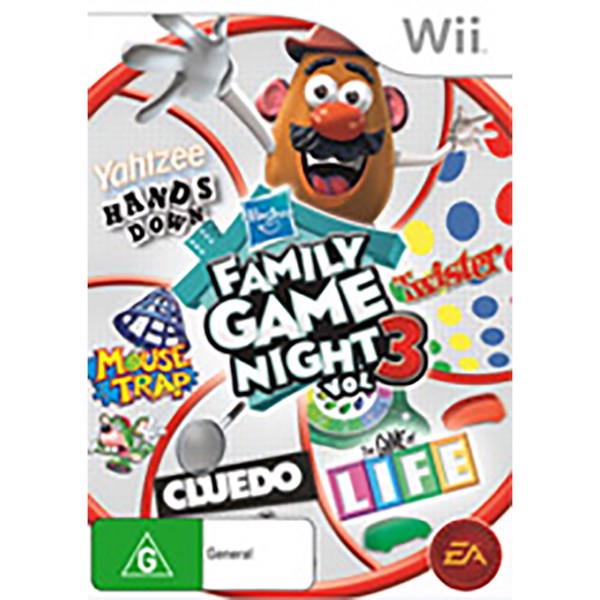 Hasbro Family Game Night (preowned) Nintendo Wii EB Games