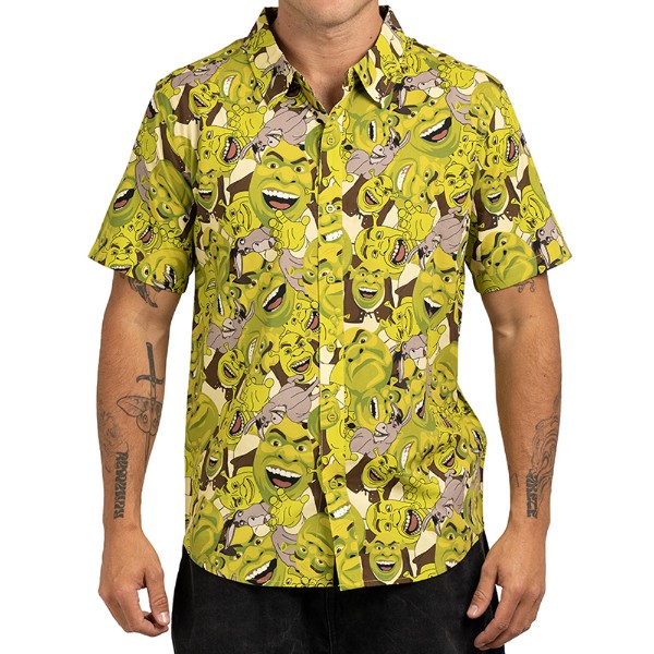 Shrek - Shrek Faces Short-Sleeved Shirt - Packshot 1