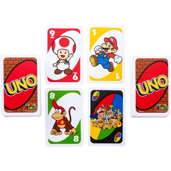 UNO - Super Mario Edition Card Game - Packshot 3