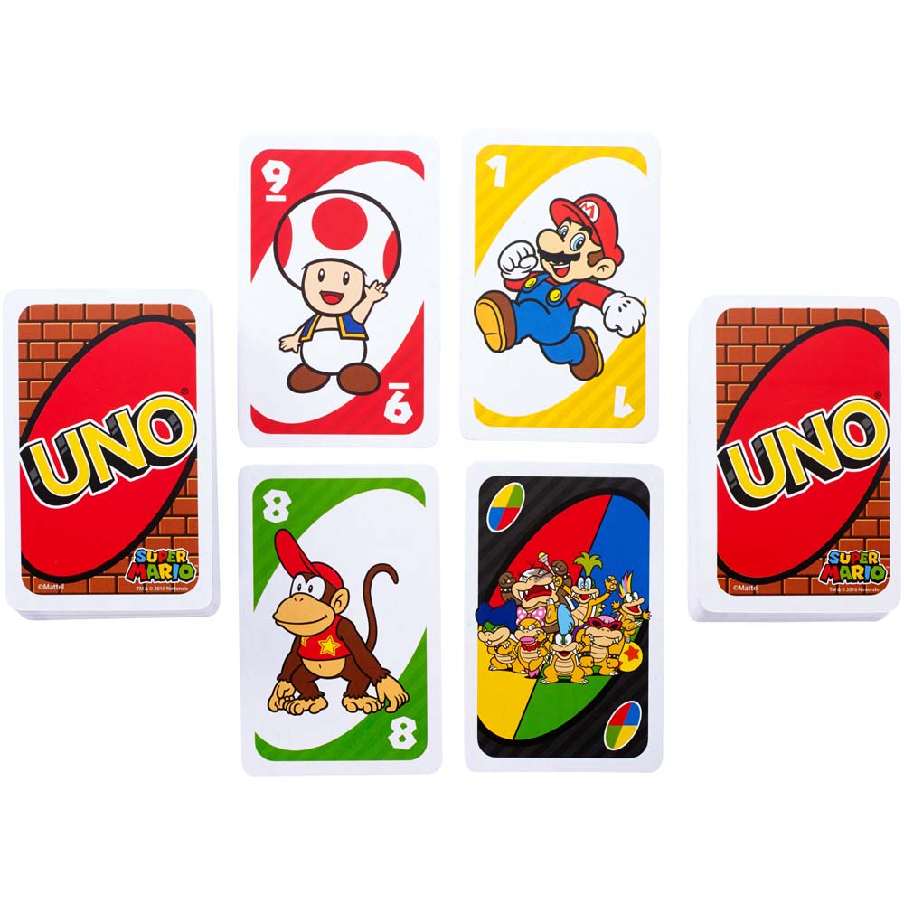 UNO - Super Mario Edition Card Game - Packshot 3