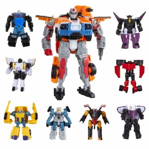 Transformers - Powerlinx Red Alert and 8 Mini-Con Action Figure Set