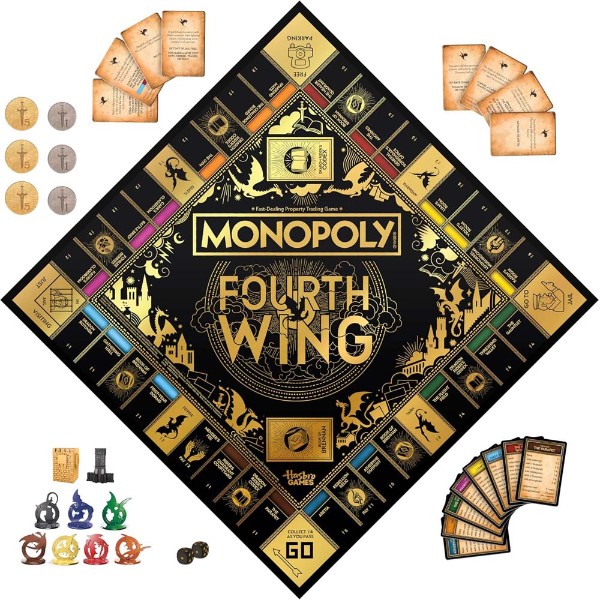 Monopoly - Fourth Wing Edition Board Game - Packshot 3