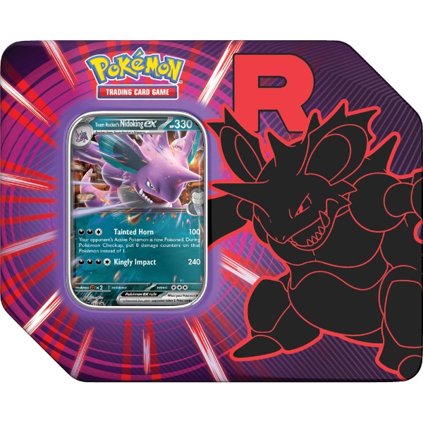 Pokemon - TCG - Team Rocket Tin (Assorted) - Packshot 2