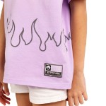 How to Train Your Dragon - Purple Flames Kids T-Shirt - Packshot 4
