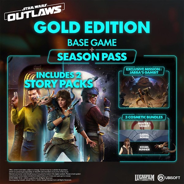 Star Wars Outlaws - Gold Edition - Packshot 2