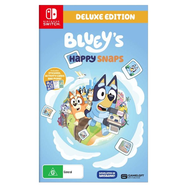 Bluey's Happy Snaps Deluxe Edition - Packshot 1