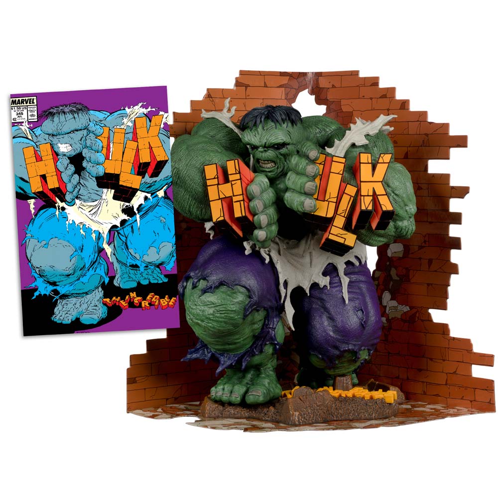Marvel – Hulk -  The Incredible Hulk (Issue #345) Gold Label Figure - Packshot 3