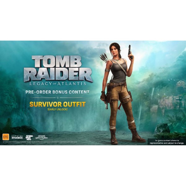 Tomb Raider: Legacy of Atlantis - Day One Edition - Packshot 2