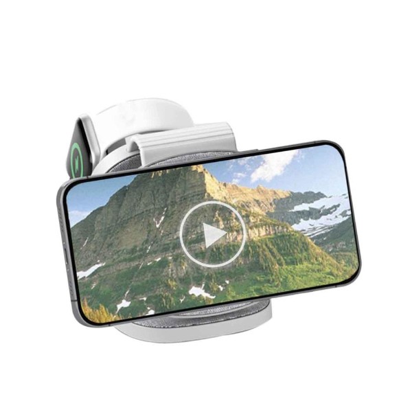 Laser 3-in-1 Travel Wireless Charging Pad for Apple - Packshot 2