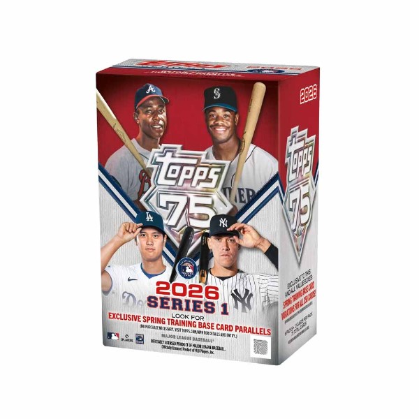 MLB – TC – 2026 Topps Baseball Series 1 Value Box - Packshot 1