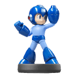 Nintendo amiibo (Super Smash Bros.) - Mega Man Character Figure (preowned)