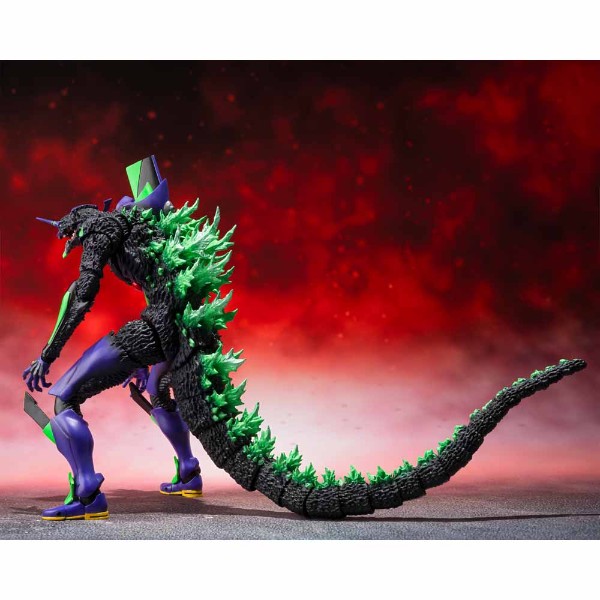 Godzilla vs. Evangelion - S.H.MonsterArts Evangelion Unit-01 “G” Awakening Form Figure - Packshot 3
