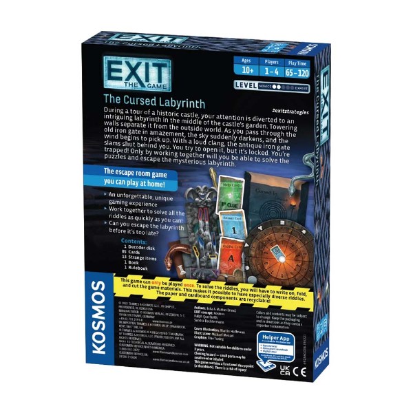 Exit The Game - The Cursed Labyrinth - Packshot 3