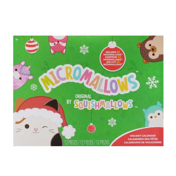 Squishmallows 2.5" Plushies XMas Advent Calendar - 12 Pack - Packshot 2