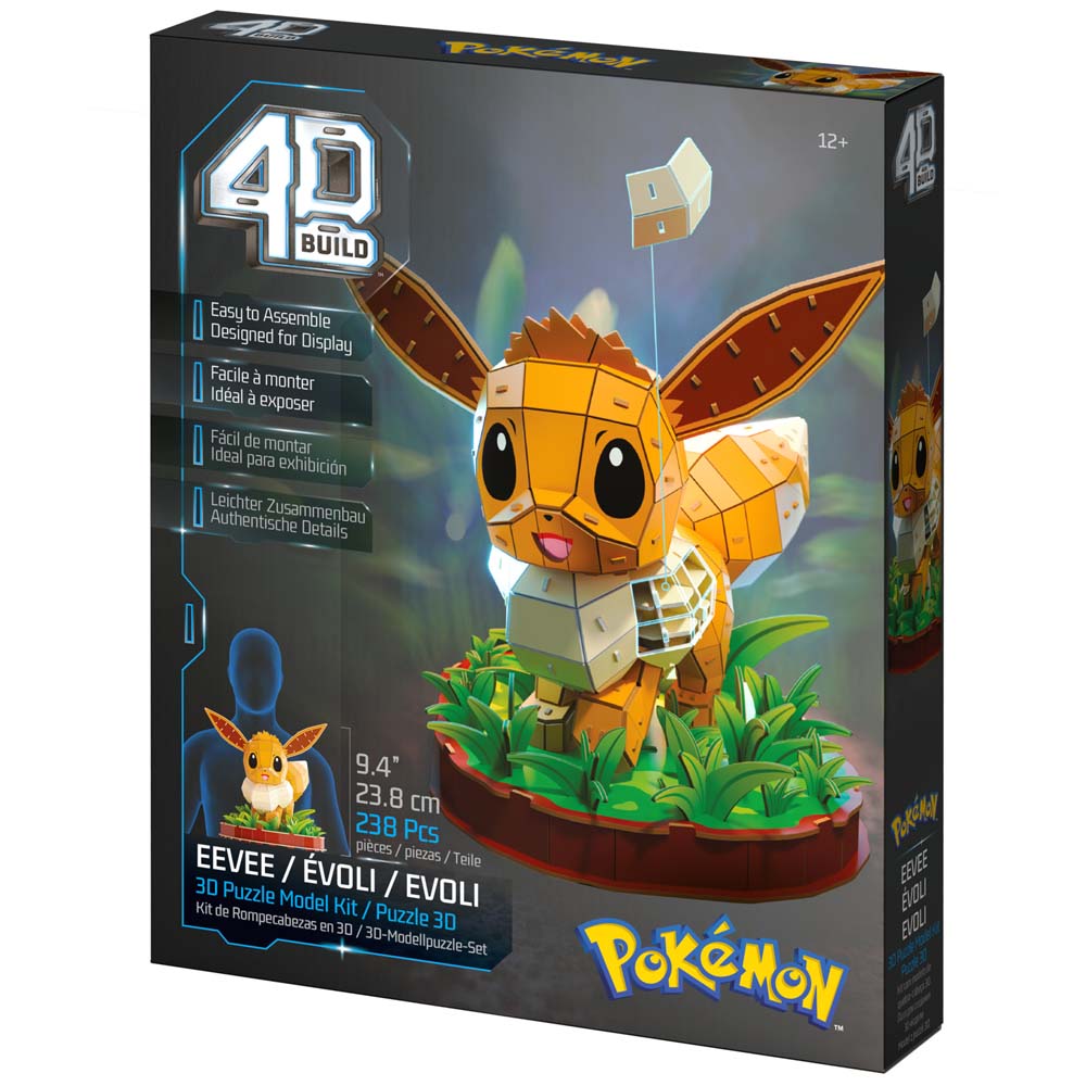 Pokemon - Eevee 4D Puzzle Model Kit - Packshot 6