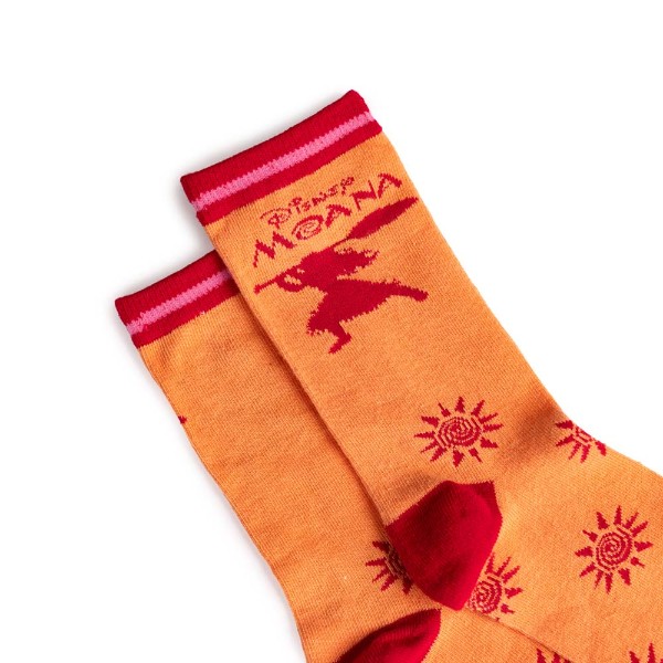 Disney - Moana - Sun Logo Kids Crew Socks - Packshot 2