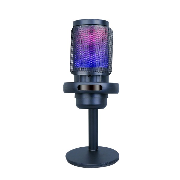 Laser - RGB Streaming Microphone with Headphone Jack - Packshot 3