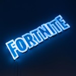 Fortnite Logo Wall Mountable LED Neon Light - Packshot 3