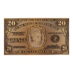 Fallout: New Vegas - NCR $20 Bill Metal Replica - Toys and