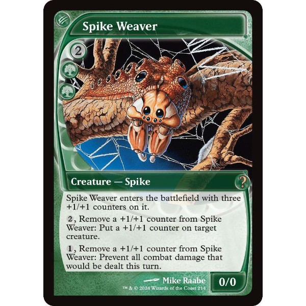 Magic: The Gathering - TCG - Mystery Booster 2 - Spike Weaver (Future Sight) 214 Foil - Packshot 1