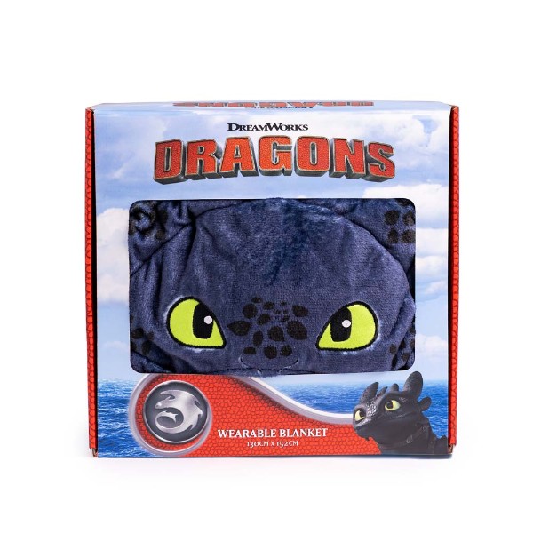How to Train Your Dragon - Toothless Wearable Blanket - Packshot 5