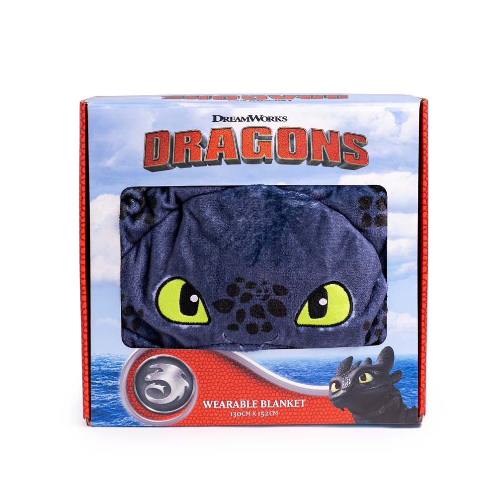 How to Train Your Dragon - Toothless Wearable Blanket - Packshot 5