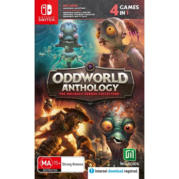 Oddworld Anthology: The Unlikely Heroes Collection - Packshot 1