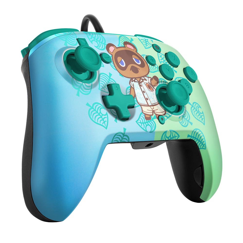 Animal Crossing - Tom Nook Faceoff Deluxe+ Audio Wired Controller - Packshot 2