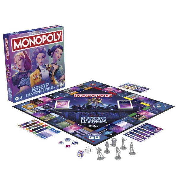Monopoly - KPop Demon Hunters Edition Board Game - Packshot 2