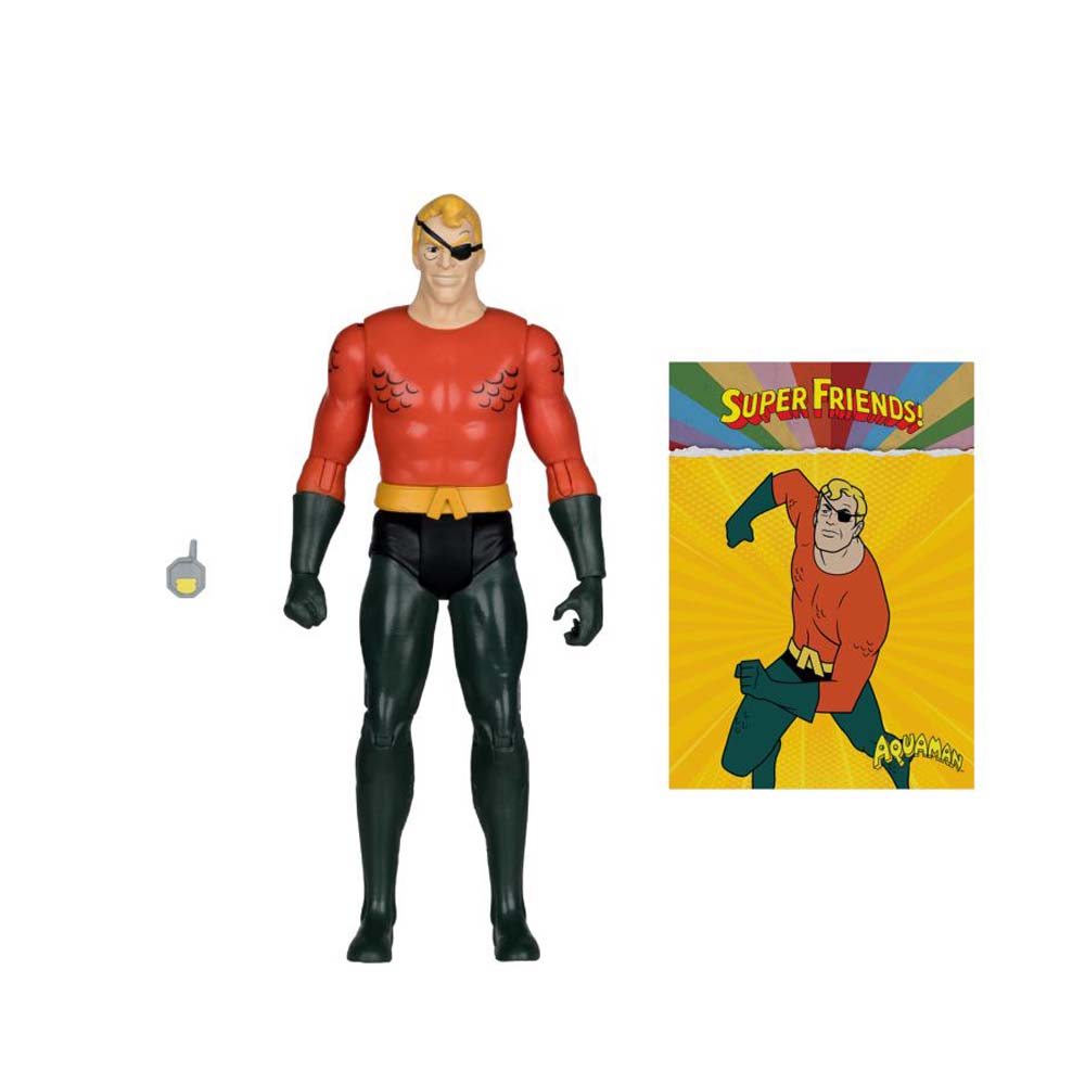 DC Comics - Super Friends - Aquaman (Universe of Evil) Retro Figure - Packshot 6