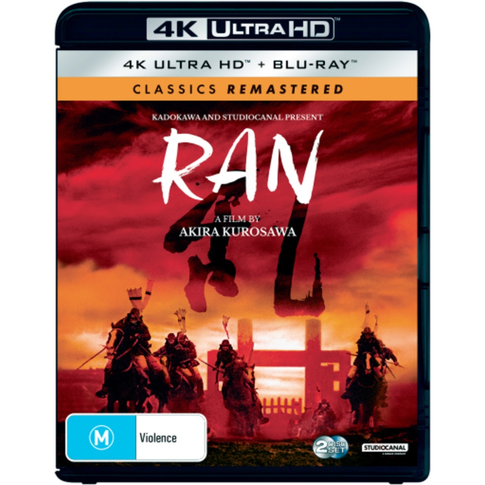 RAN (Classics Remastered) (4K UHD / Blu-ray) - Loot - EB Games Australia