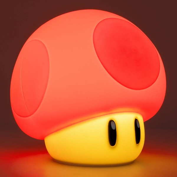 Nintendo - Super Mario - Super Mushroom SquishyGlo Rechargeable Light - Packshot 5