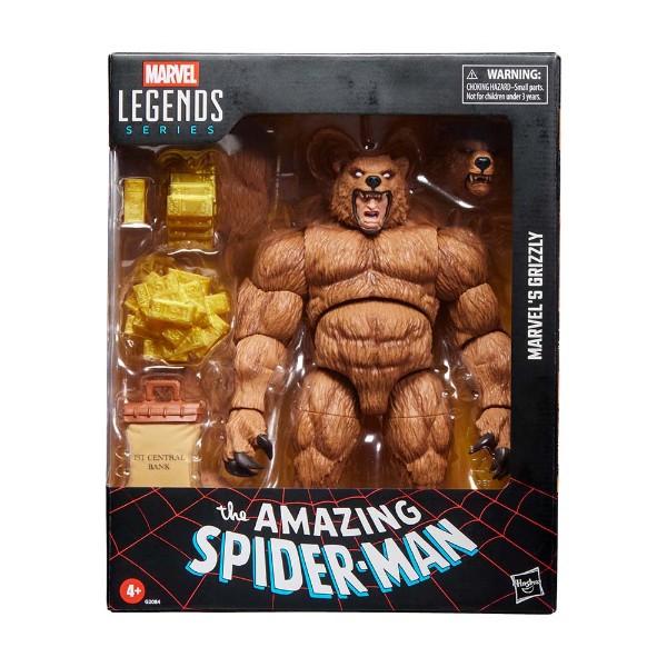Marvel - The Amazing Spider-Man - Grizzly Marvel Legends Action Figure - Packshot 5
