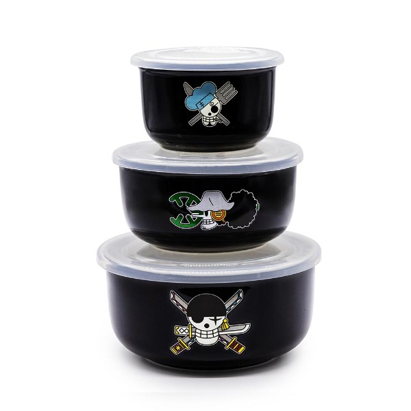 One Piece - Skull Bowls 3-Stack - Packshot 2