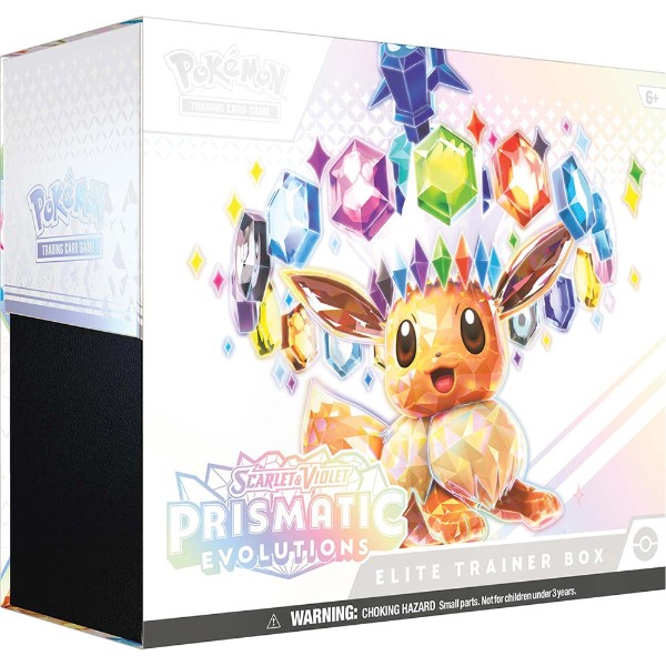 Pokemon - TCG - Scarlet & Violet Prismatic Evolutions Elite Trainer Box - Packshot 1